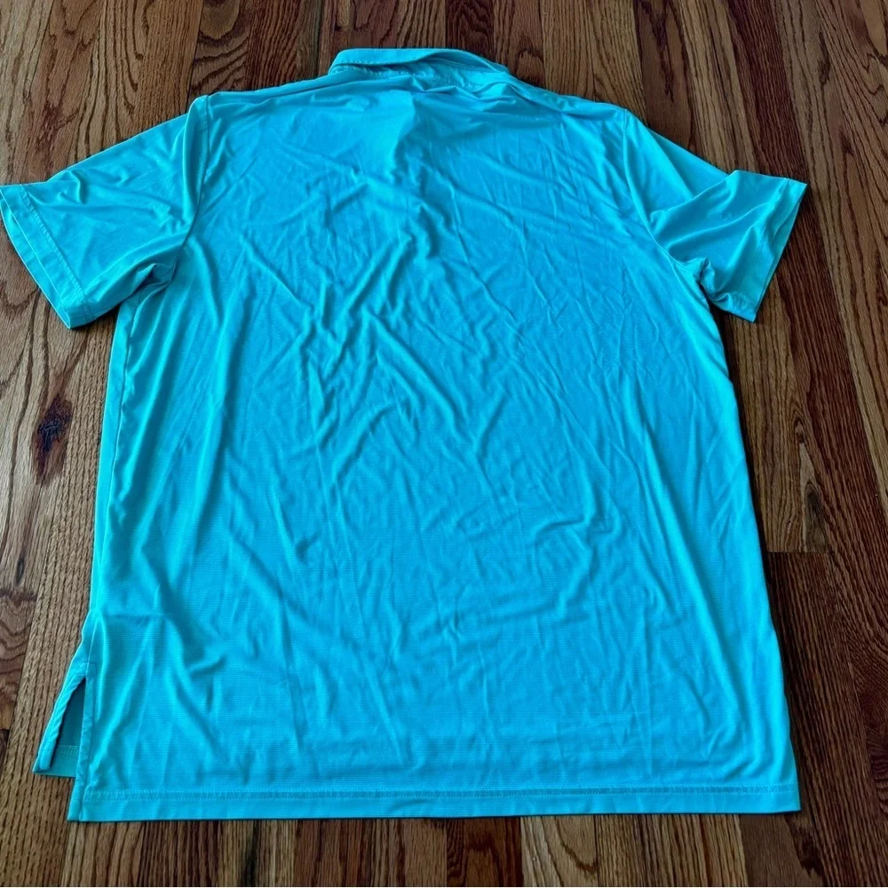 Ralph Lauren RLX Men’s Bright Blue Polo Shirt - Large